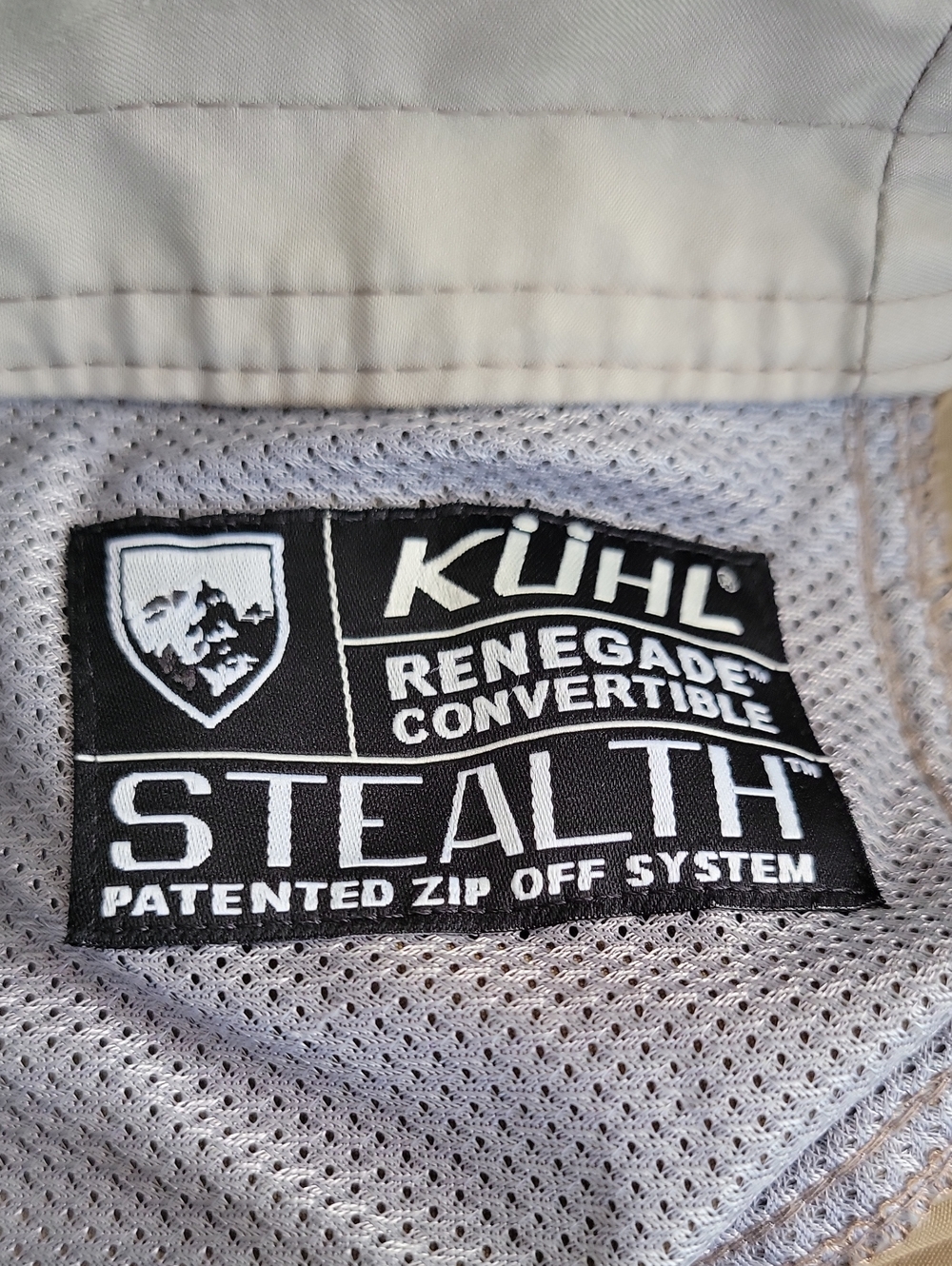 Kuhl Renegade Covertable Stealth Pants SHORTS ONLY Men's Cargo Shorts Sz 36 - Picture 12 of 12